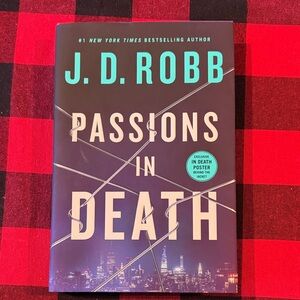 J.D. Robb 'Passions in Death' Hardover Book
